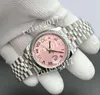 GMF Factory besttime Hommes Femmes Super Hommes 904L DateJust 36mm Jub Flt 904L SS / SS Rose Rmn Roman Diamond Crested Saphir Automatique 3235 Montres-bracelets