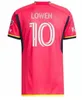 2023 24 St. L Ouis City Soccer Jerseys Mls Home Away Away St Louis'''Red 'SC Nilsson 4 Klauss 9 Nelson Gioacchini Vassilev Bell Pidro Football Cirche Mens jogador Lowen66