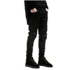 Men's Jeans Fashion Brand Men Black Skinny Ripped Stretch Slim Hip Hop Swag Denim Motorcycle Biker Pants Jogger1243r