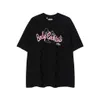 Galleries Dept Harajuku 23SS Vintage Washed Gold Stamp Letters Body Cocktails Printed Logo T Shuteルーズ特大のヒップホップユニセックス短袖TシャツMVS