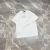 22ss Ontwerpers Tee top Heren Dames T-shirts Driedimensionale letter driehoek Milan doek Man Parijs Fashion T-shirt korte mouw l254h