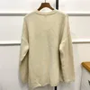 toteme Cardigan maglione in cashmere tinta unita di fascia alta da donna
