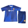 PEDRI GAVI 2023 24 Barcelona Football Training Jerseys ANSU FATI futebol LEWANDOWSKI TREINO Barcelona SET FERRAN AUBA manga curta roupas esportivas