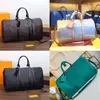 Top Fashion Men Duffel Bags Mulheres Viagem Duffle Bag Marrom Flor Bagagem Grande Capacidade Bolsas Esportivas Designers Tote 118266K