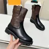 High quality designer boots Women's fashion leather ankle boots Martin Boots Motorcycle Boots Fashion Chelsea Boot pattern With box