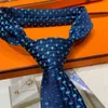 2023Cravatte da uomo in seta con cravatte da uomo di design di moda, accessori per cravatte da donna con design animale in lana intrecciata di alta qualità