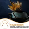 Conjuntos de louça Bule Handle Woven Tecelagem Kettle Grip Acessórios Domésticos Compact Wear-Resistente Conveniente Retro Cerâmica