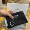 Very cute mini wallet Coin Purses Brand Key Chain Wallets Top grade nylon canvas key pouch Men Women Zipper Pocket Fashion Card ho320e