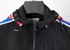 Jacket MO-NCLs men's new hooded jacket black with zipper