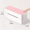 Phomemo bt Pinter with Paper Holder-Pink PM-241-BT Shipping Label Pint Pinter Pinter Paper Holder、iOS、Android PCと互換性のある出荷シートラベルラー