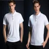 2019 Summer Big Small Hont Hafdery Męskie markę koszulki Polo Shirt Men Men krótki rękaw Casual Men Shirts Slim Fit Pol233V