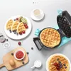 Macchine per il pane WAF-V100CN Macchina per waffle verticale Mini macchina per alimenti leggera multifunzionale per uso domestico Riscaldamento Grill Pan Colazione