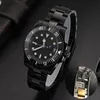 Submarine heren automatisch mechanisch horloge Optioneel waterdichte saffier zweefvliegsluiting 40 mm stalen horloges Lichtgevende keramische schaal Opgewaardeerd 8215 uurwerk