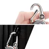 Pocket Watches Stainless Steel Hook Leash Backpack Carabiner Watch Novelty Quartz Accessory Clip Men Women Compass Outdoor