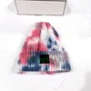 5pcs Winter Autumn Unisex Hats For Women Men Fashion Beanies Skullies Chapeu Caps keep warm hat casual sport beanie Coloured core-yarn knitted hat Genuine leather