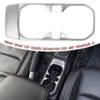 Front Water Cup Holder Decorative Cover Silver för Jeep Wrangler JL 2018 Factory Outlet High Quatlity Auto Internal Accessories241Z