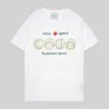 Designer Casablanca Moda masculina Camiseta Casablanca Trendy Brand New Casablanca Tropical Summer Fruit Print Manga curta de alta qualidade Camiseta masculina legal