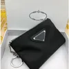 Very cute mini wallet Coin Purses Brand Key Chain Wallets Top grade nylon canvas key pouch Men Women Zipper Pocket Fashion Card ho320e