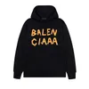 Sudaderas con capucha de talla grande para hombre, sudaderas con capucha para Otoño/Invierno, póster de calle frita, Logo con letras, estampado gráfico, sudadera para pareja Z6552