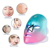 Dispositifs de soins du visage Premium 7 couleurs LED Masque de beauté 600mAh Masque Pon sans fil Machine Thérapie Acné Anti-âge Serrage de la peau Outil de levage 230915