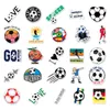 50pcs football cartoon graffiti stickers PVC fashion diary personality diy waterproof creative decoration