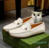 Herren Kleid Schuhe Marke Slip On Formale Designer Mokassins Echtes Leder Wohnungen Männlichen Atmungsaktive Fahr Schuhe Größe 38-45