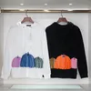22FW klasyczny designerski męskie swetry odzież bakocie modne z literami sercowymi jesienne zimowe bluzy bluzy mężczyźni kobiety v-de-deck s285t
