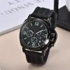 Montre à Quartz de luxe pour hommes, affaires, loisirs, six aiguilles, multifonction, calendrier lumineux