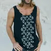 Men's Tank Tops Vest Sleeveless T-Shirt Summer Fashion Print Comfortable Quality Casual Plus Size