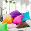 Pillow 25 Color Custom 40/45/50/55/60/70cm Polyester Super Soft Velour Cover HT-PSVDC-01