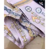 Marca de luxo lenços femininos designer bandana moda bolsa envoltório cachecol material seda alta qualidade tamanho 8*1cm lenço