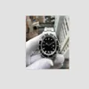 Super Watch Factory Vintage 40MM Watches Mens Automatic Movement BPF Make 2813 Antique Men Black Green Alloy Bezel Steel 50th Anni241m