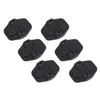 Black ABS Lock Cover Protection Cap Decoration Cover Fit For Jeep Wrangler JL Auto Interior Accessories2632