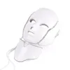 Face Care Devices 7 Colors LED Mask With Neck Pon Therapy Skin Care Rejuvenation Beauty Machine Anti-Acne Wrinkle Removal Tool 230915