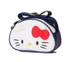 Nouveau populaire noir rose blanc mélodie PU un sac à bandoulière fille mignon doux accessoires sac de Messager avec fermeture éclair