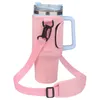 40oz Neoprene Water Bottles Pouch Holder Insulated Sports Fitness Water Bottle Sleeve Carrier Bag With Shoulder