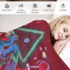 Blankets Mollymauk Back Of Coat Grunge Style Throw Blanket Furry Soft Bed Picnic Fluffy Large