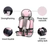 Peças de carrinho acessórios crianças cadeiras almofada assento de carro seguro do bebê portátil versão atualizada espessamento esponja crianças 5 ponto sa304h