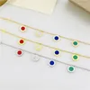 designer bracelet charm bracelets luxury jewelry for women 18K rise gold silver color shell diamond chain fashion jewelrys woman party christmas gift wholesale