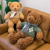 Pluche poppen Truien Sjaals Teddyberen Speelgoed Meisjes Slapen Knuffelbeer Doek Baby Begeleiden 230915