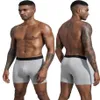 Ropa interior de algodón de talla europea para Hombre, Boxers de pierna larga, calzoncillos para Hombre, Calzoncillos antideslizantes para Hombre Boxershort328P