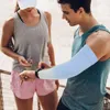 Zestawy wyścigowe 2 pary Młodzieżowe rękawy baseballowe rękawy ramię tatuaże mężczyźni chłodzą ochronę lodu 8% Spandex Summer Protective Miss Covers