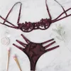 New Sexy Women Lace Lingerie Bra Set Female Chic Brief Sets Lady Lace Flower Bra And Panties222r