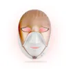 Dispositifs de soins du visage PDT LED masque podynamique 8 couleurs cléopâtre masque LED 630nm lumière rouge Smart Touch visage cou soin Machine 230915