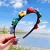 Cute Cartoon Animals Flower Girl Children Hairbands Braiding Hair Clip Decorate Headband Hair Hoops Styling Hair Accessories