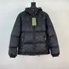 Mens Jackets Designer de Inverno Down Jacket Women Coat algodão Parka Overcoat Fashion Casual Zipper grosso e com capuz de vento com quebra-vento S-xl
