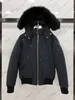 メンズジャケットカナダのハサミジャケット冬の温かい風のプルーフダウンジャケット