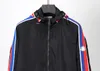 Jacket MO-NCLs men's new hooded jacket black with zipper