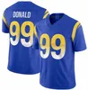 Men Football Jerseys 9 Matthew Stafford 99 Aaron Donald 89 Tyler Higbee 3 Cam Akers 10 Cooper Kupp 13 Stetson Bennett IV 17 Pka Nacua 14 Cobie Durant 21 Zach Evans