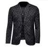 Designer Mode Homme Costume Blazer Vestes Manteaux Pour Hommes Styliste Lettre Broderie À Manches Longues Veste Décontractée